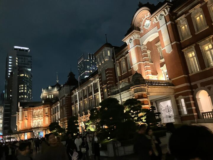 東京駅到着！